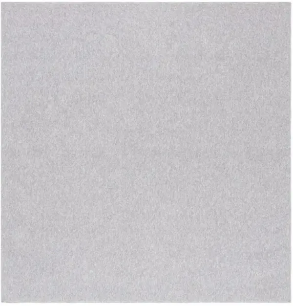 RIVER 600 Grey 6'-7' X 6'-7' Square Square Rug
