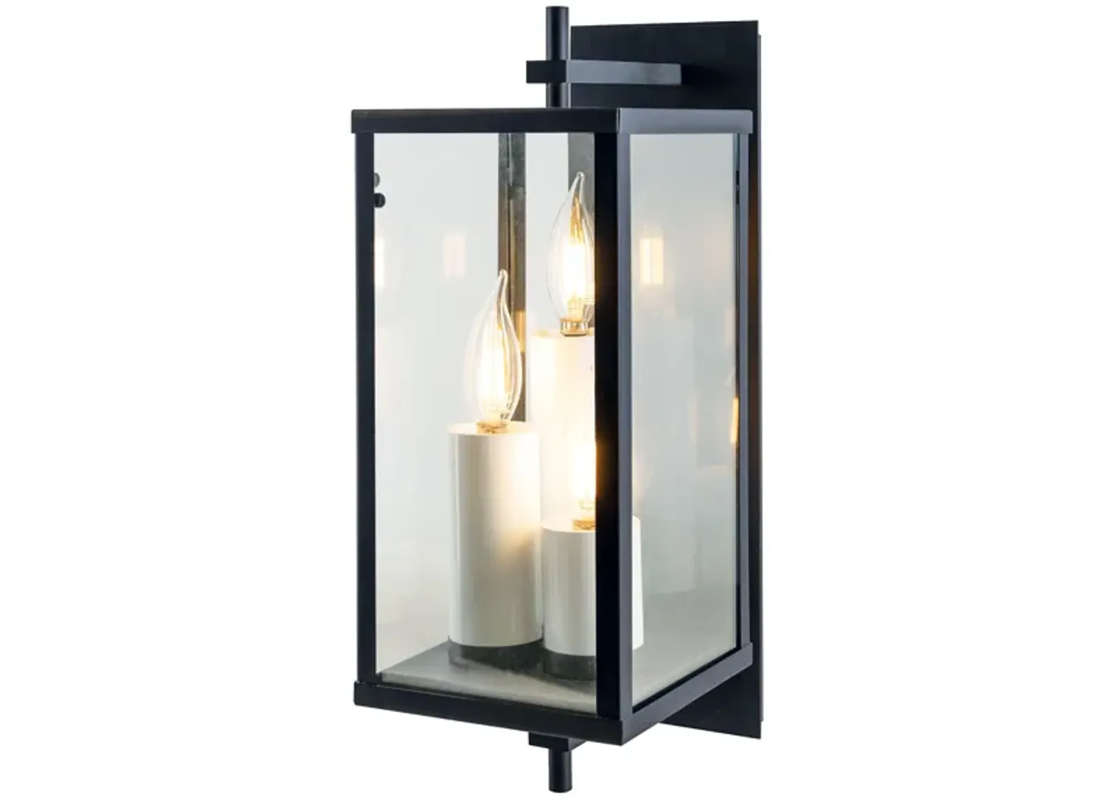 Back Bay Outdoor Wall Lights - Matte Black