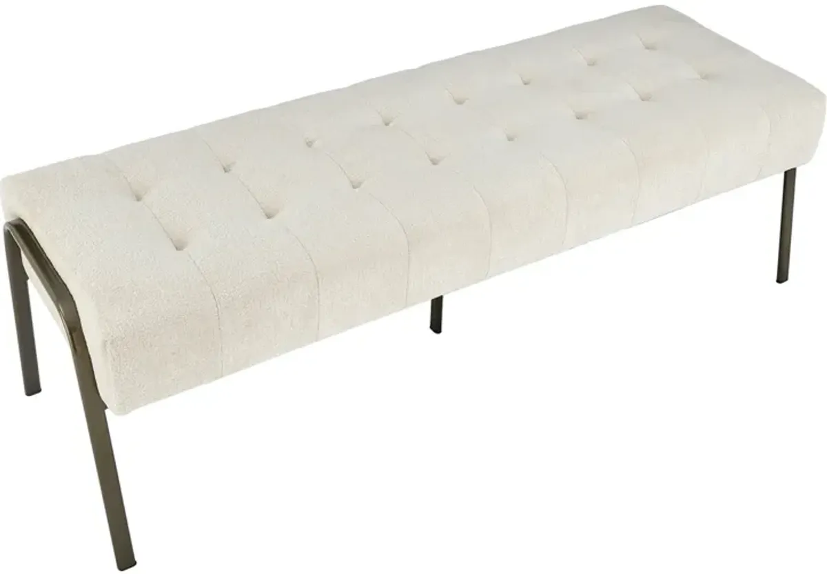 Venturi Tufted Bench