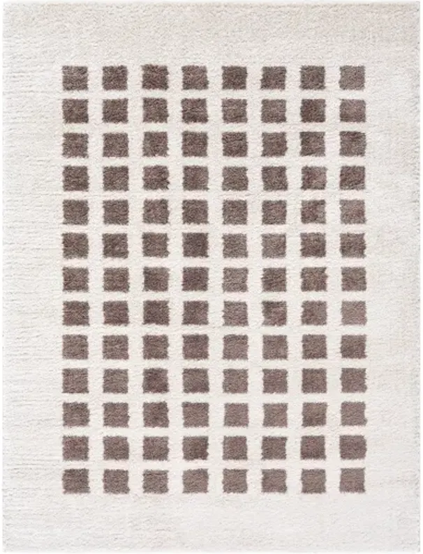 Fossay Shag FSG-2318 2'7" x 7'3" Machine Woven Rug