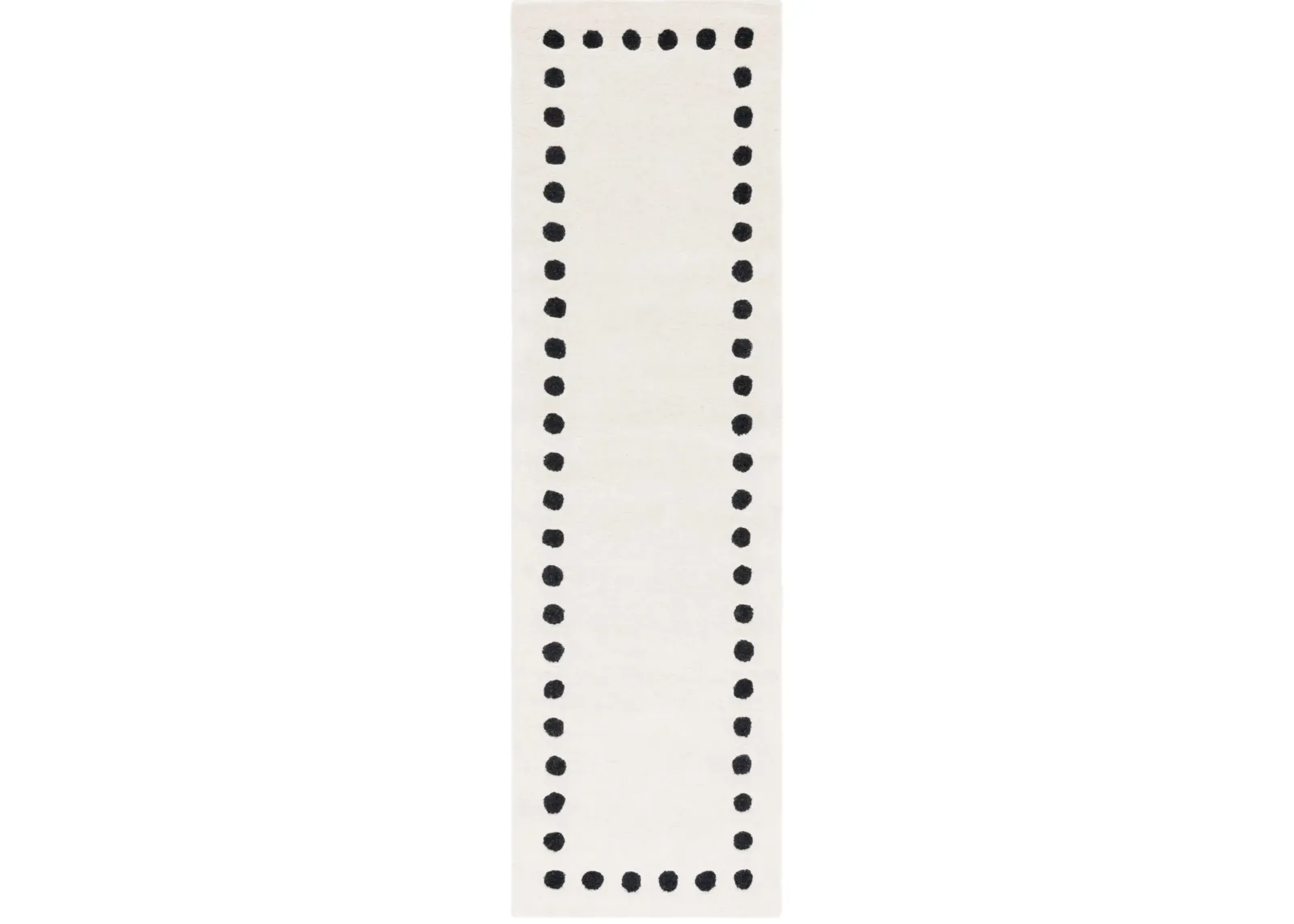 METRO 913 IVORY  2'-3' x 8' Runner Rug