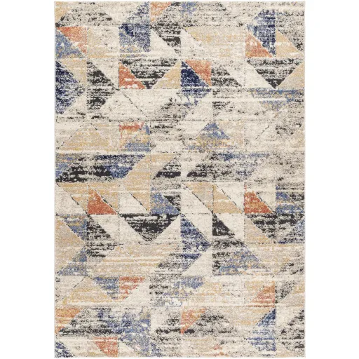 Liebe LBE-2307 5'3" x 7' Machine Woven Rug