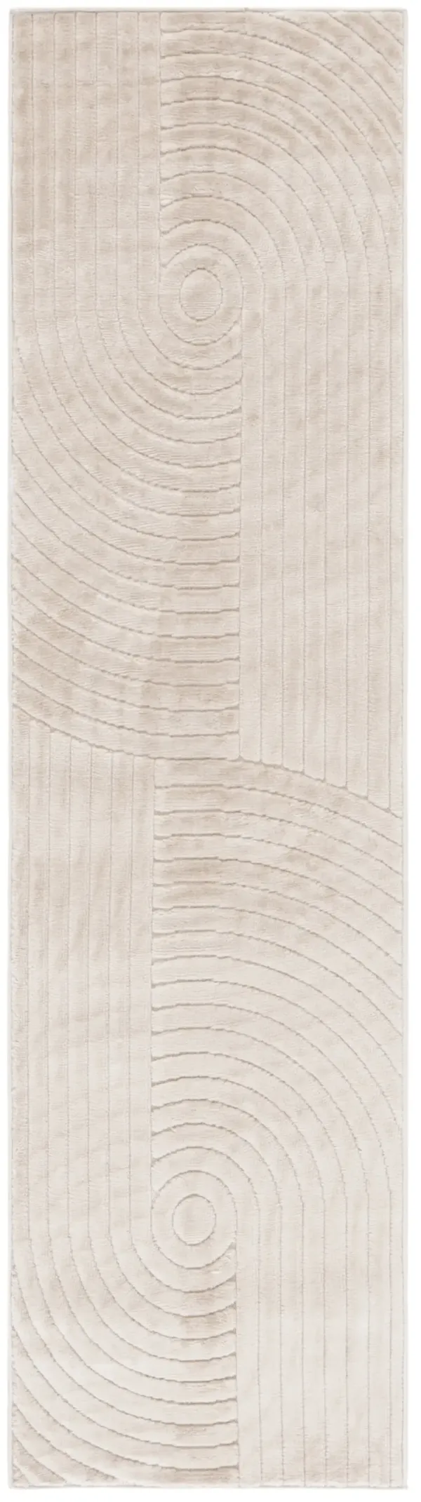 SELENA 674 BEIGE 2'-2' x 8' Runner Rug