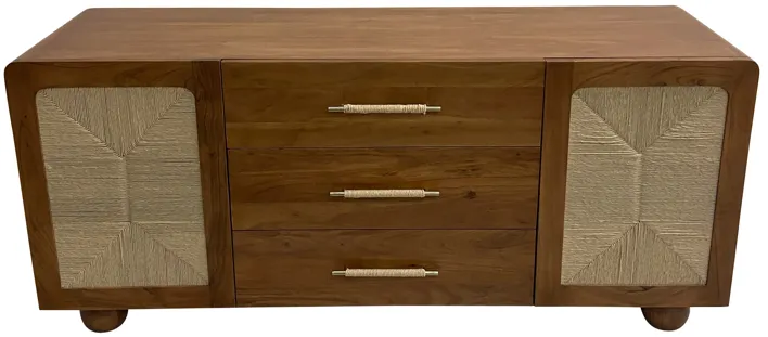 65" Acacia Abacus Sideboard