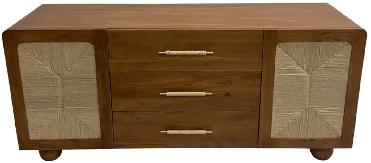 65" Acacia Abacus Sideboard