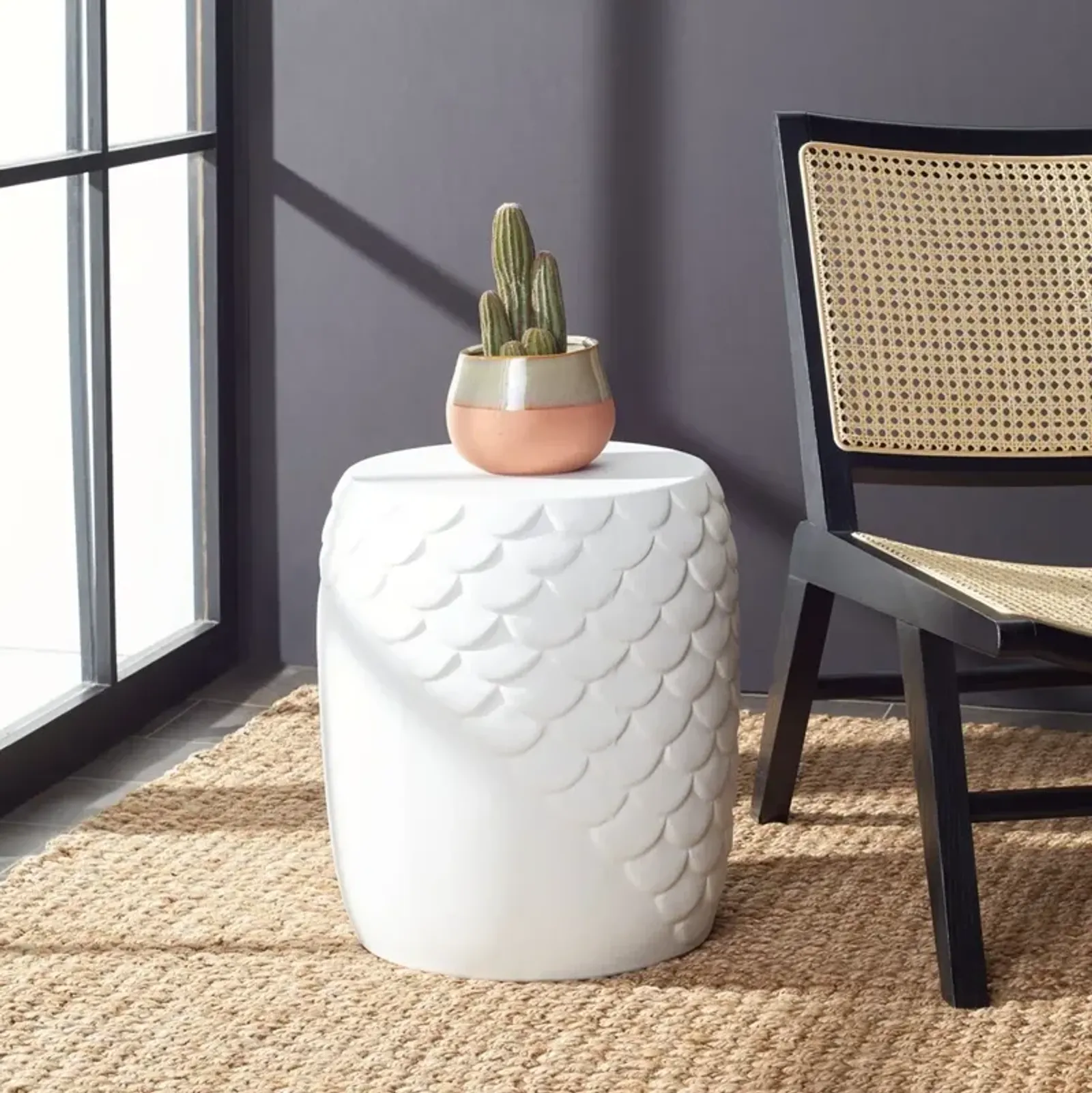 Julyvia Outdoor Accent Stool