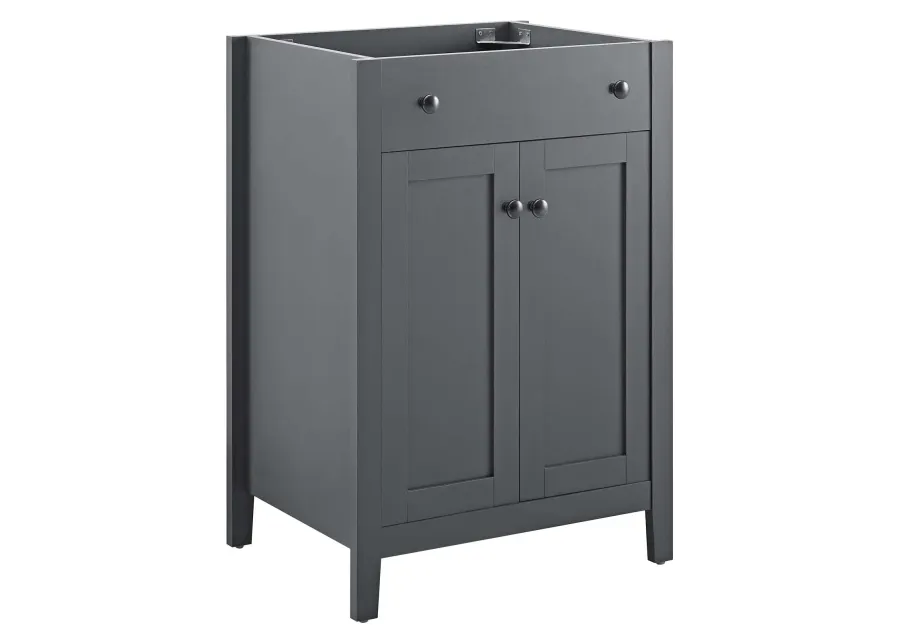 Nantucket 24" Bathroom Vanity Cabinet (Sink Basin Not Included)