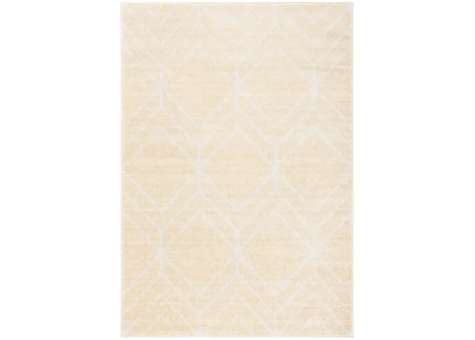 ADIRONDACK Contemporary Gold / Light Grey 2'-6" X 8' Powerloomed Rug