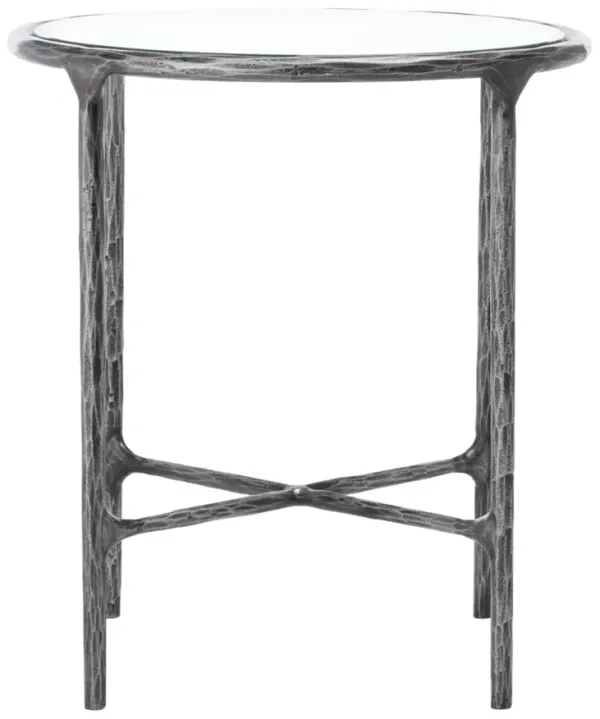Jessa Metal Round End Table