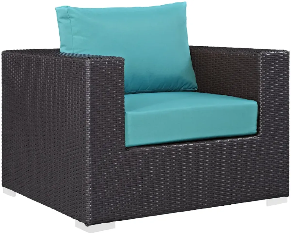 Convene 5 Piece Outdoor Patio Sofa Set