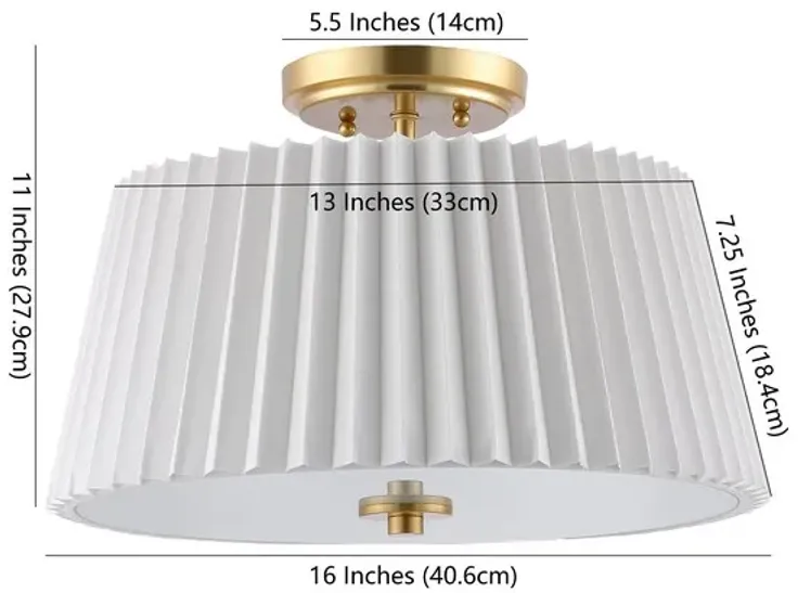 LARLON FLUSH MOUNT