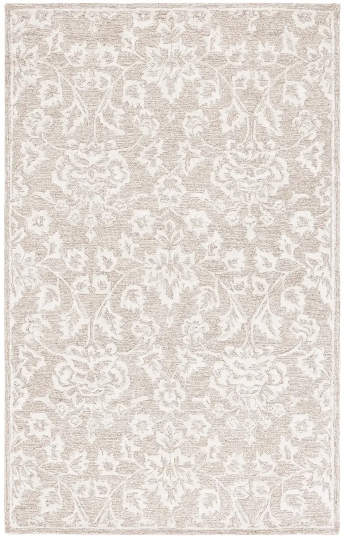 GLAMOUR 551 BEIGE  8' x 10' Large Rectangle Rug