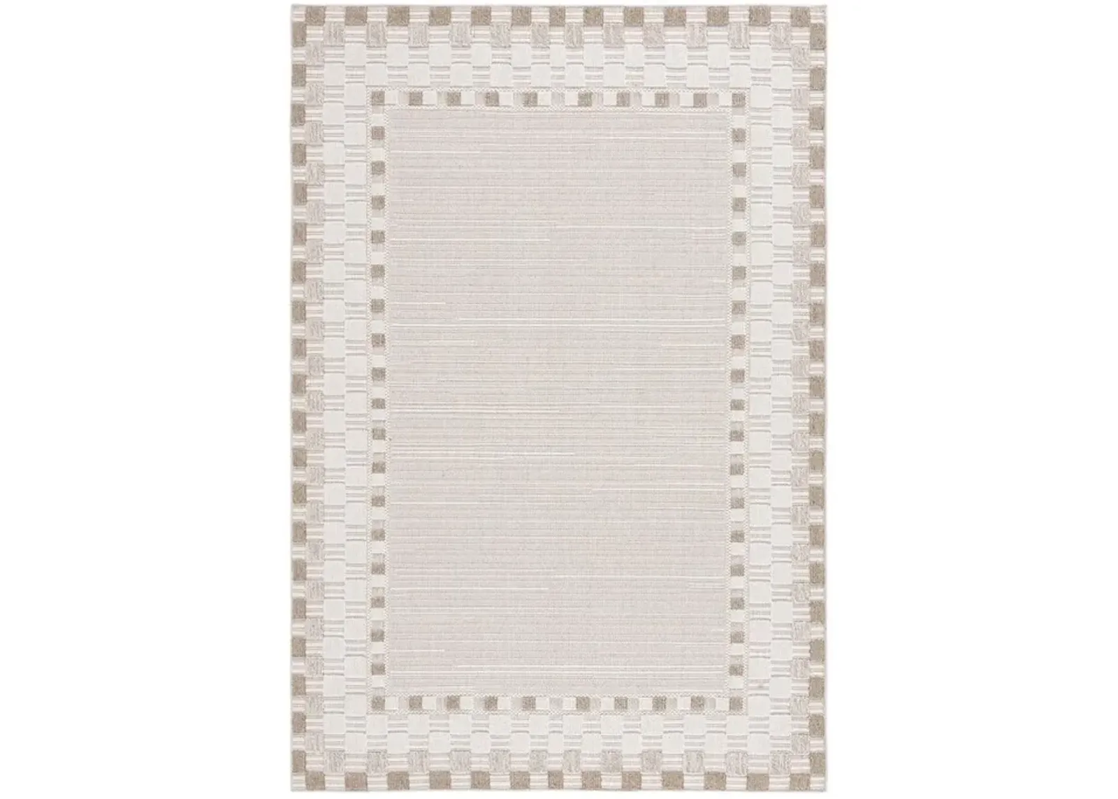 GLOBAL 216 Beige 4' X 6' Small Rectangle Rug