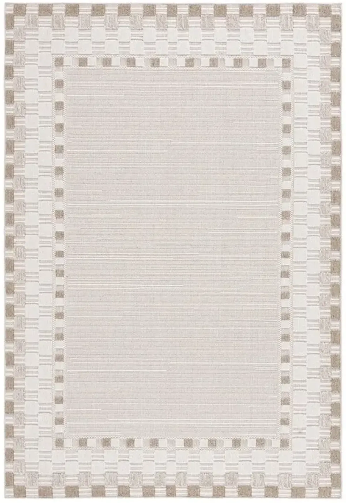 GLOBAL 216 Beige 4' X 6' Small Rectangle Rug