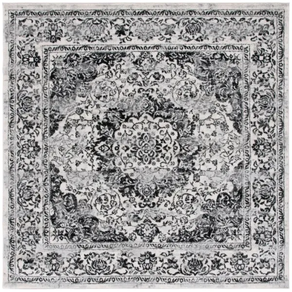 TULUM 282 IVORY  8' x 8' Square Square Rug