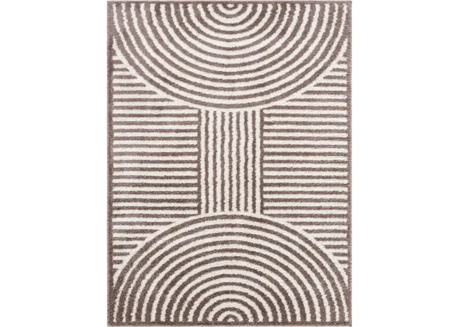 Fossay Shag FSG-2331 6'7" x 9' Machine Woven Rug