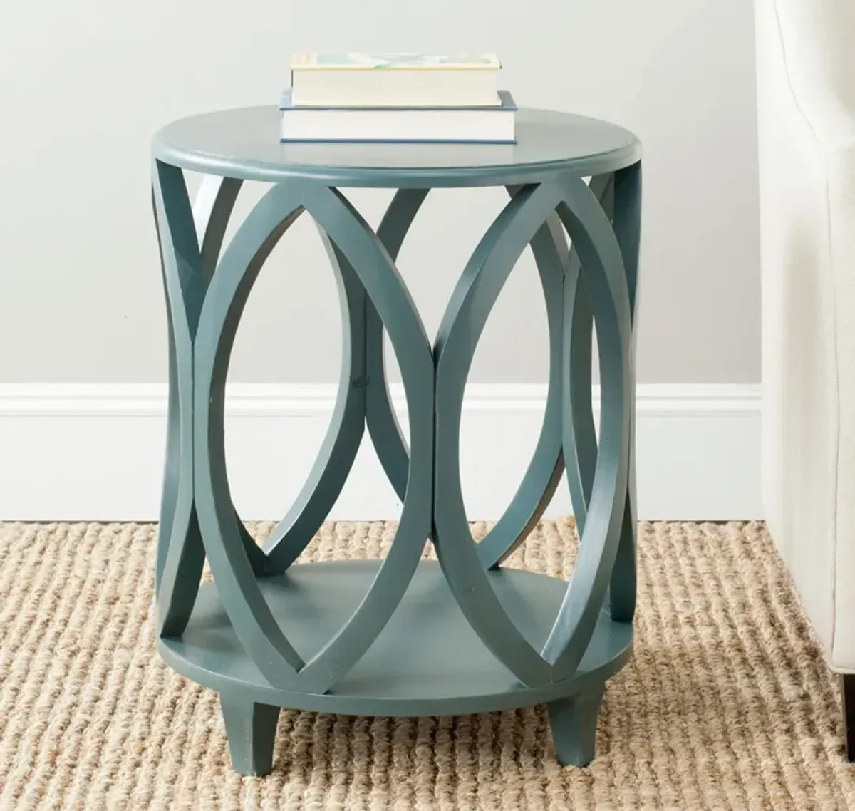 Janika Round Accent Table