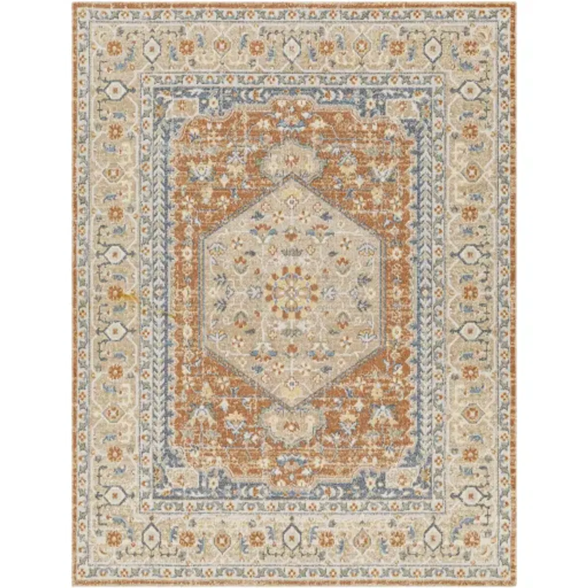 Lillian LLL-2306 6'7" x 6'7" Machine Woven Rug