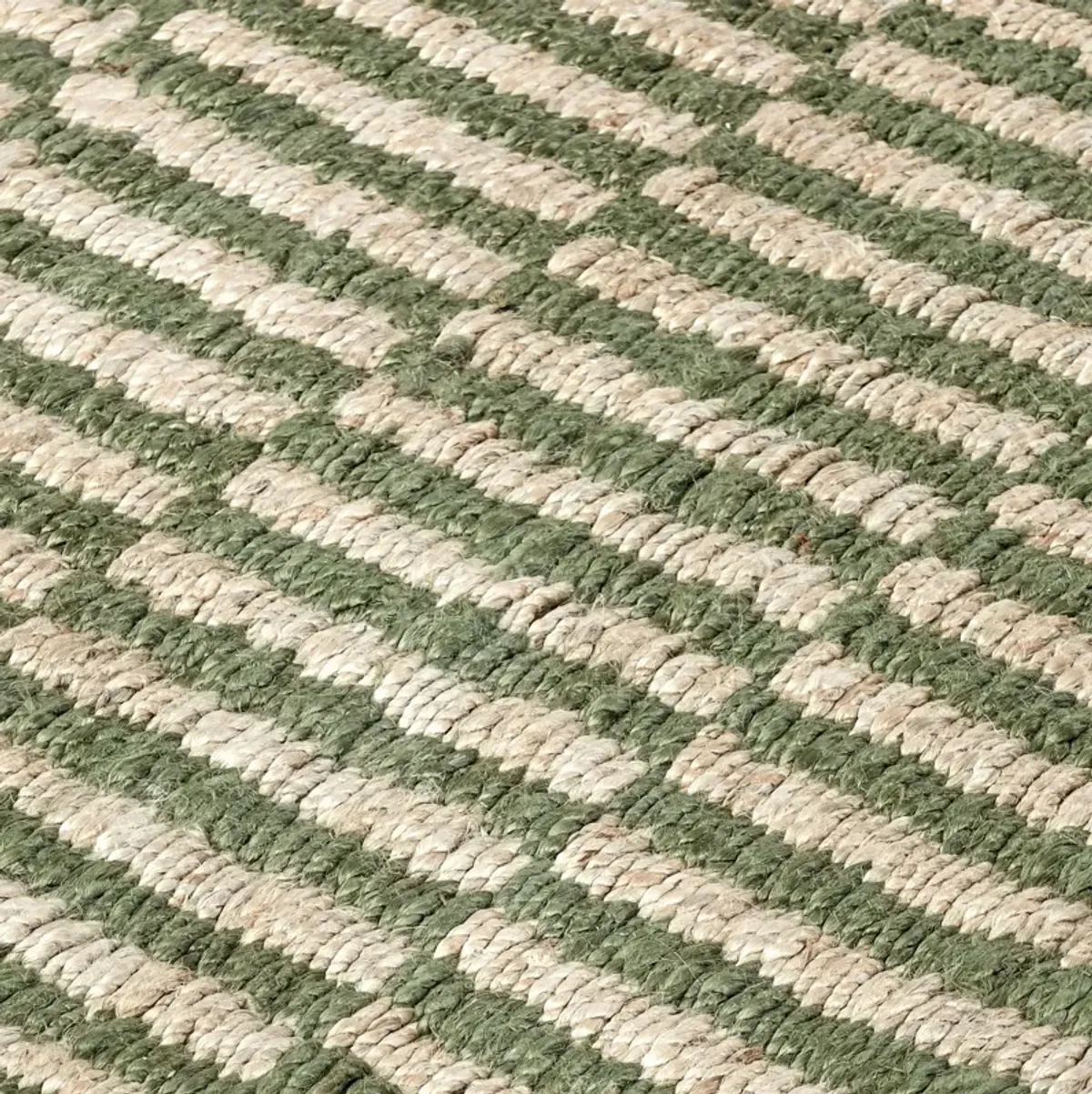 Monterey 5'x8' Jute Handwoven Sustainable Green Accent Area Rug