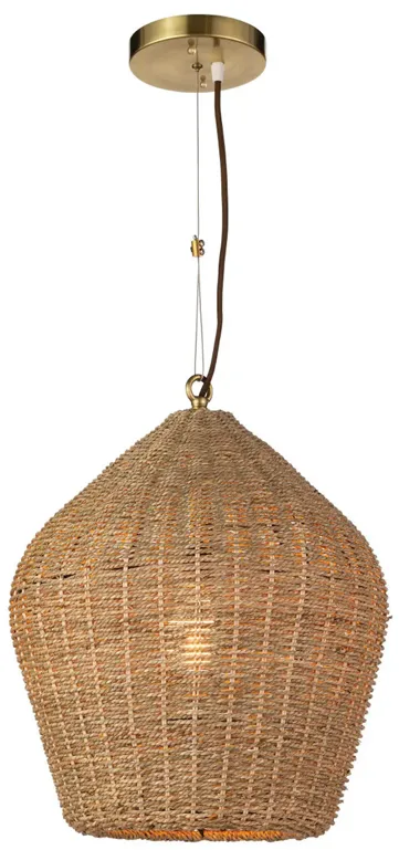 Coastal Living Georgian Pendant (Natural)