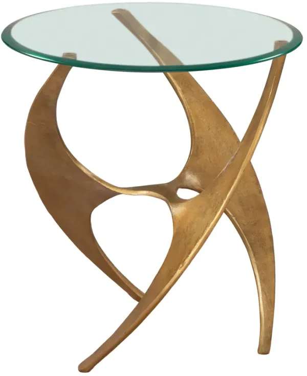 Sabel Side Table Gold