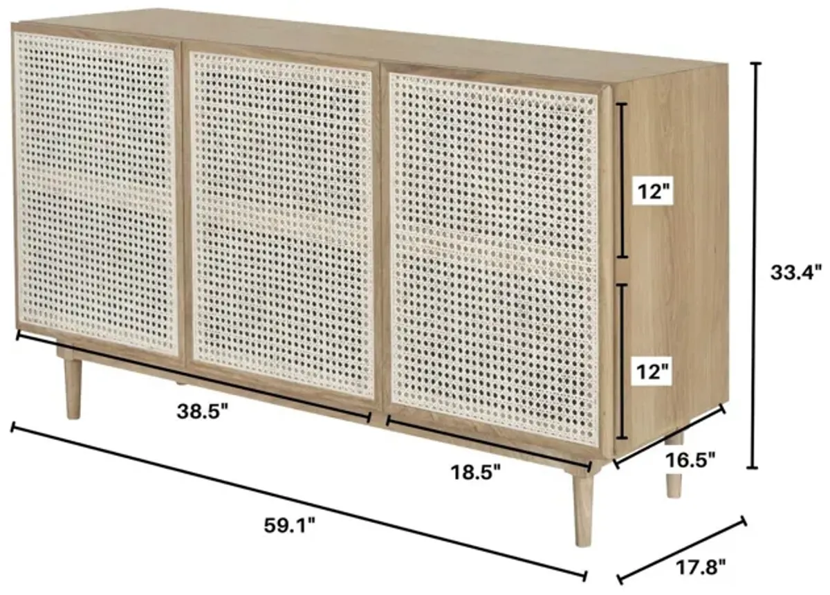 Cane Sideboard