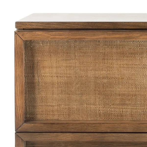 Zeus 6 Drawer Wood Dresser