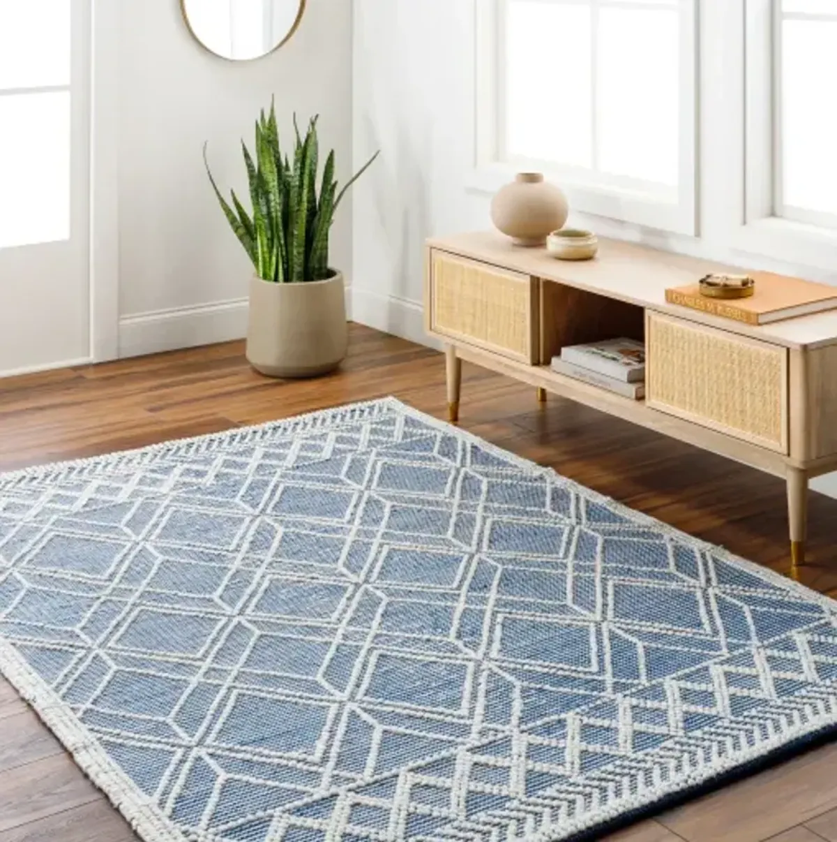 Daffodil DFF-2302 2'6" x 8' Hand Made Rug