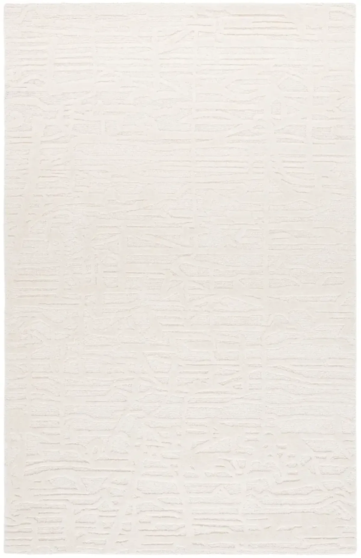 EBONY 124 IVORY 6' x 9' Medium Rectangle Rug