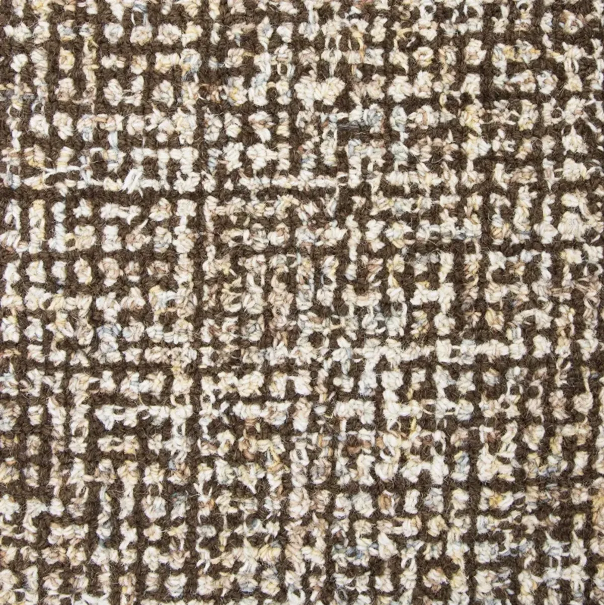 Brindleton Brown/Ivory Tweed Wool 5' x 8' Rectangle Rug