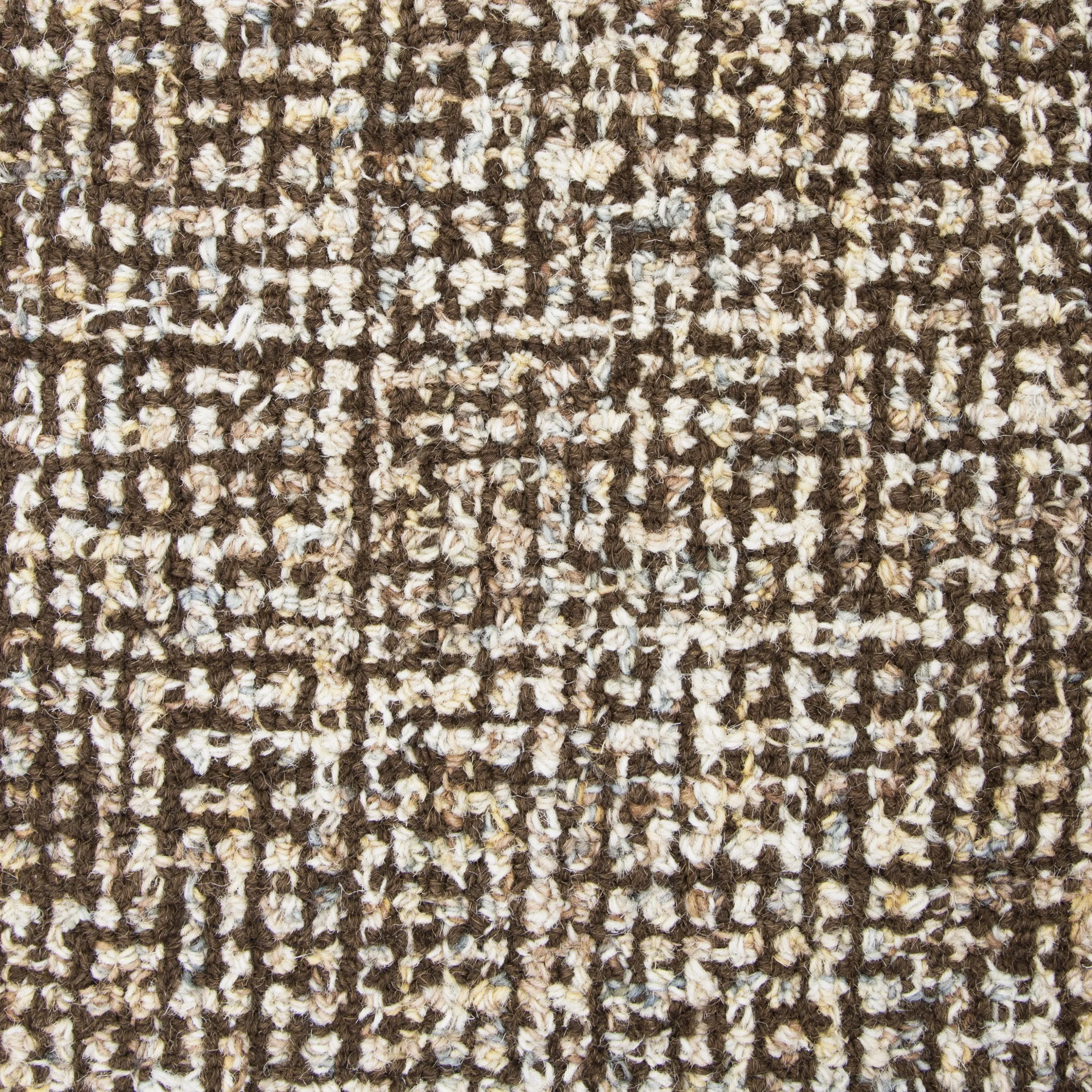 Brindleton Brown/Ivory Tweed Wool 5' x 8' Rectangle Rug