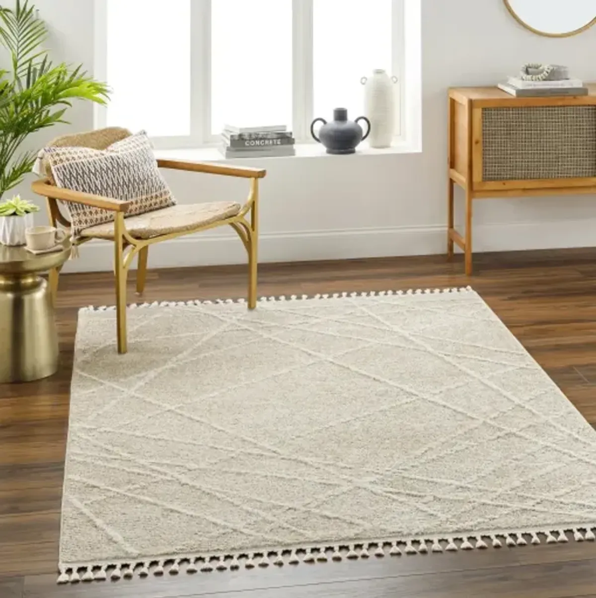 Rudy RDY-2307 7'10" x 10' Machine Woven Rug