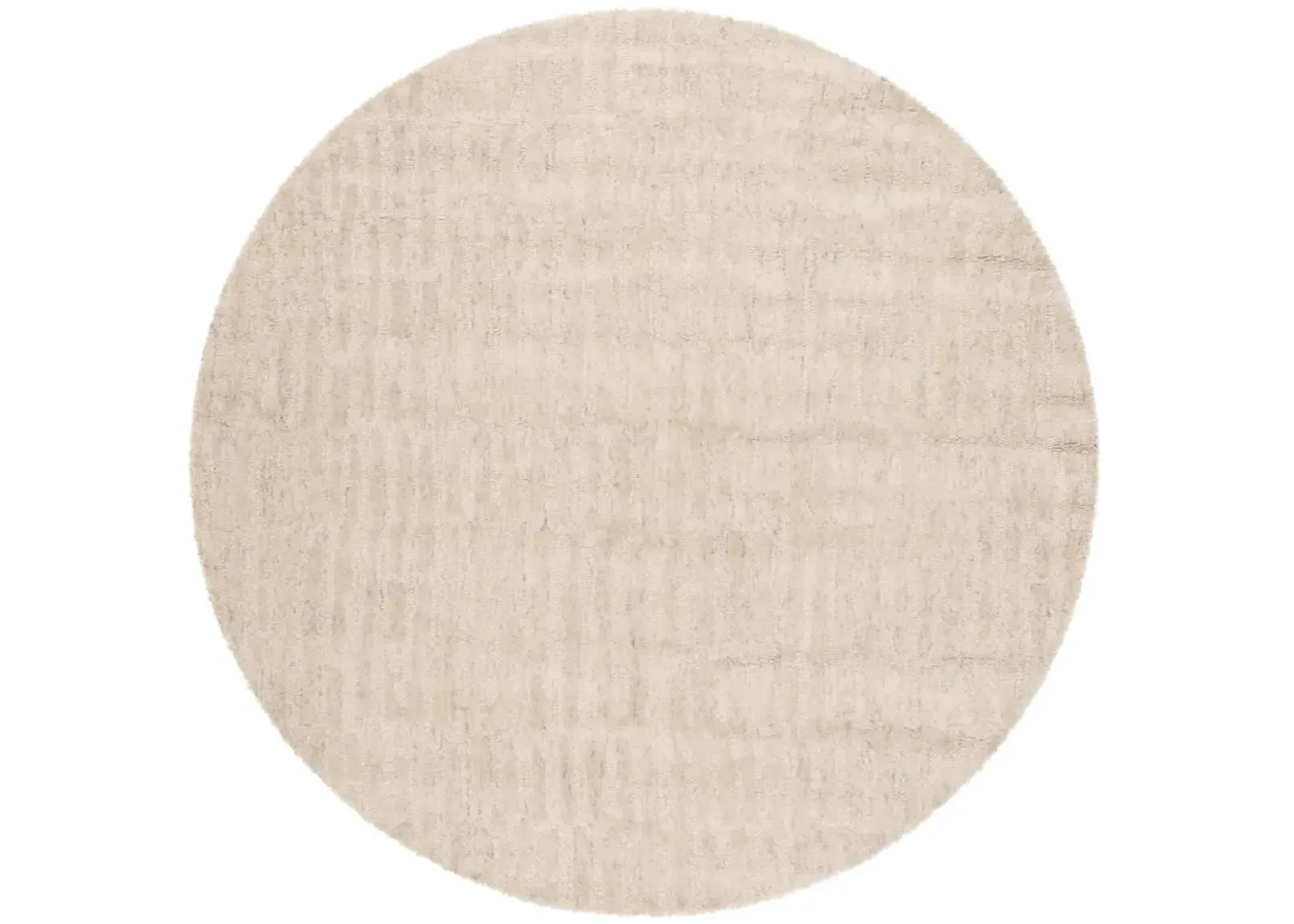 EBONY 918 BEIGE 6' x 6' Round Round Rug