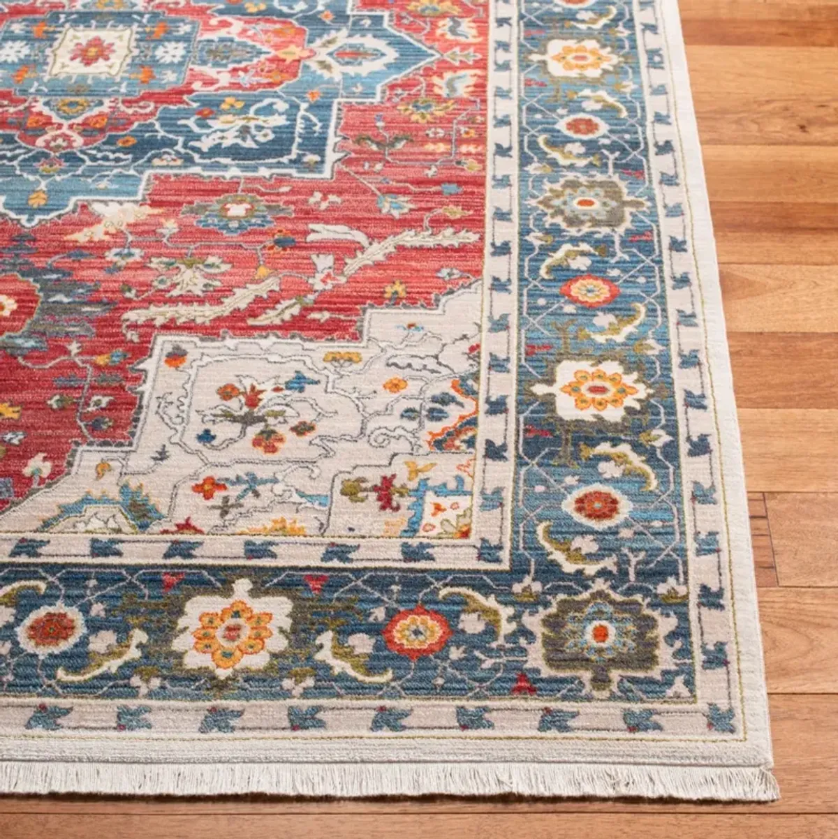 VINTAGE PERSIAN 478 RED  2'-2' x 10' Runner Rug