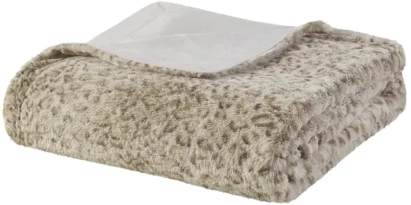Faux Fur Throw