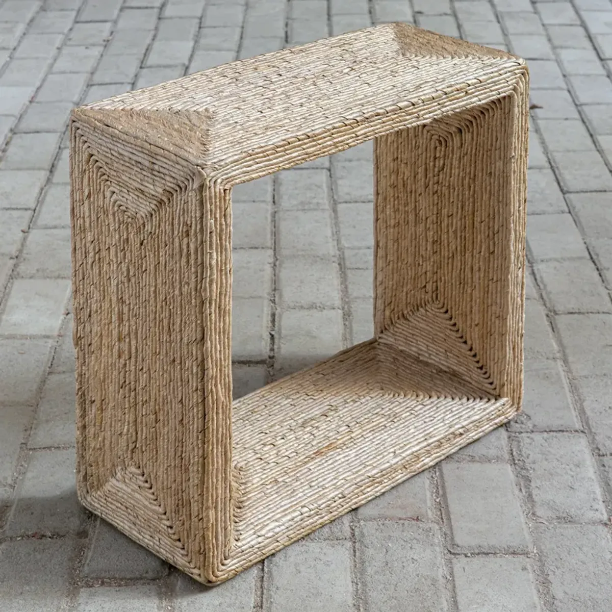 Rora Woven Accent Table