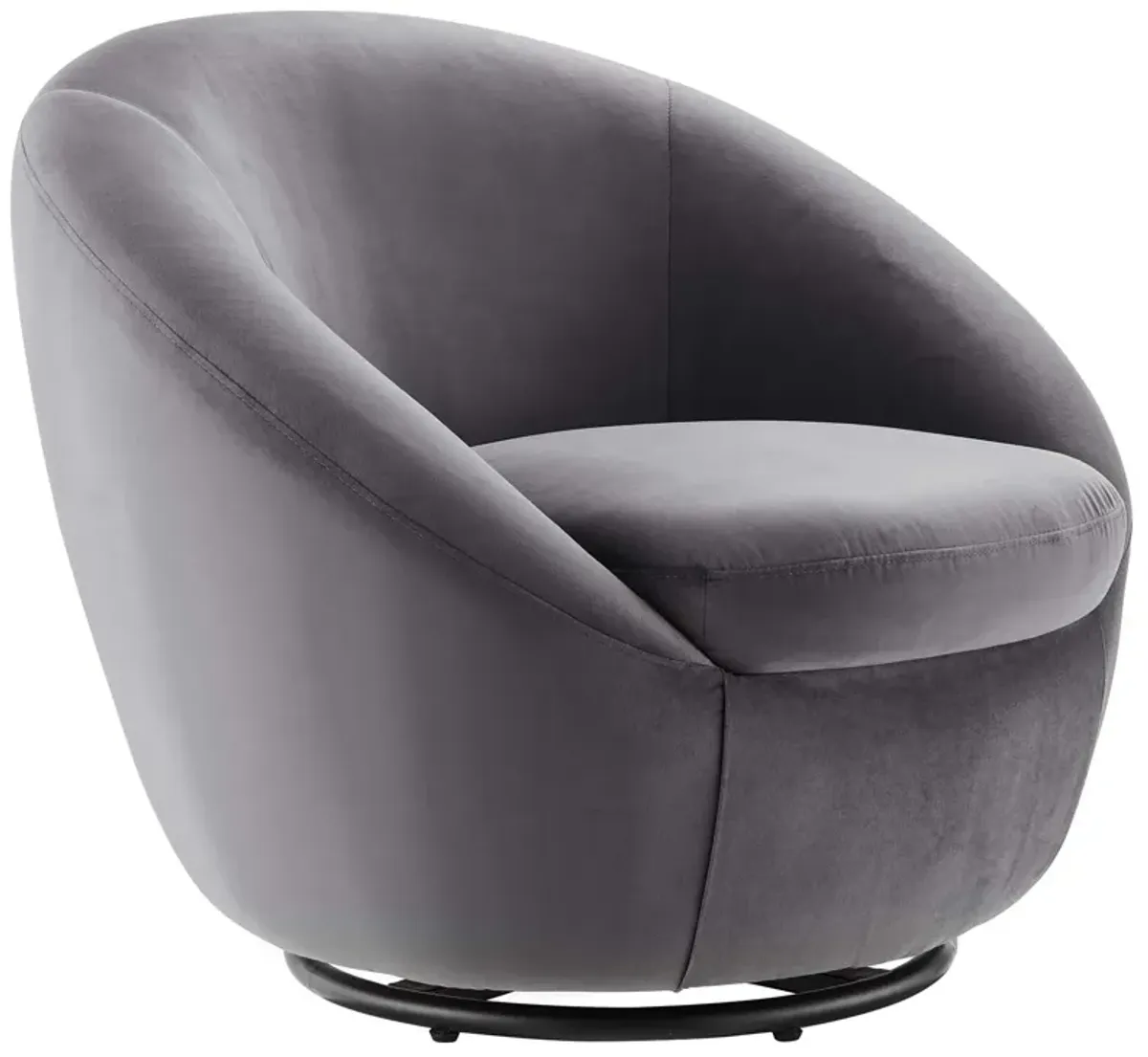 Buttercup Performance Velvet Performance Velvet Swivel Chair