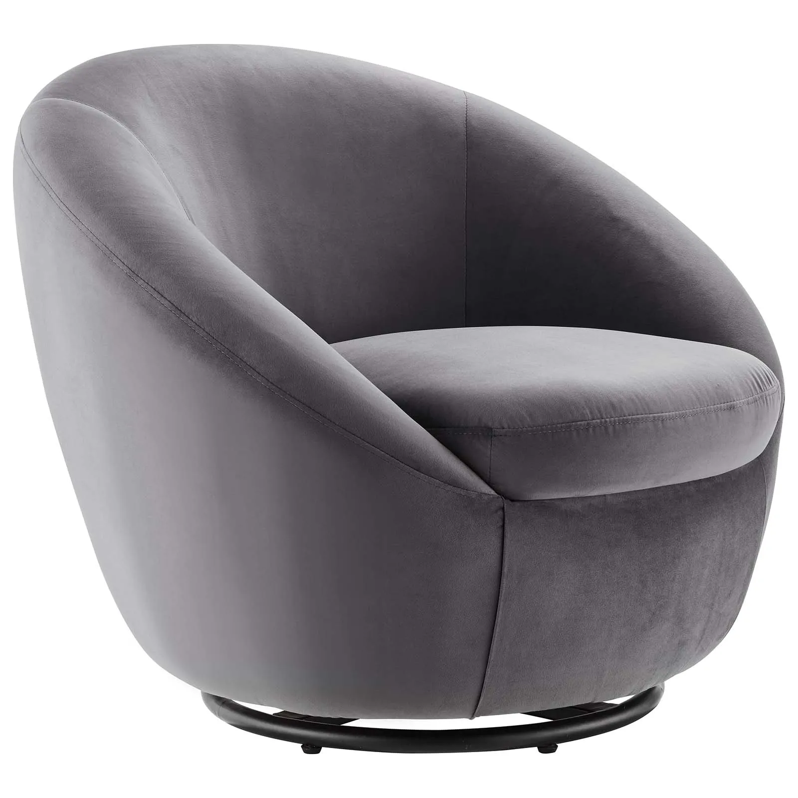 Buttercup Performance Velvet Performance Velvet Swivel Chair