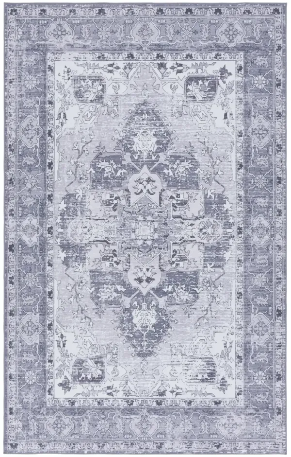 TUCSON 106 M/W S/R DARK GREY  9' x 12' Large Rectangle Rug