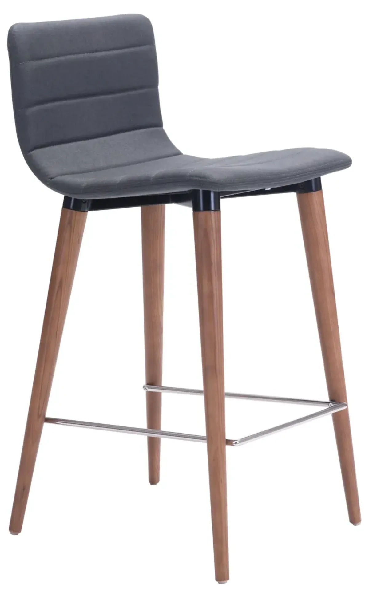 Jericho Counter Stool (Set of 2) Gray