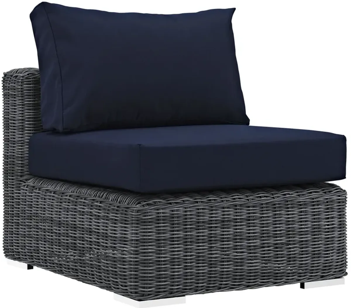 Summon 5 Piece Outdoor Patio Sunbrella® Sectional Set