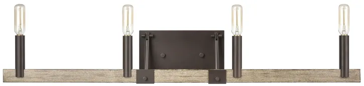 Transitions 32" Wide 4-Light Vanity Light - Oil Rubbed Bronze