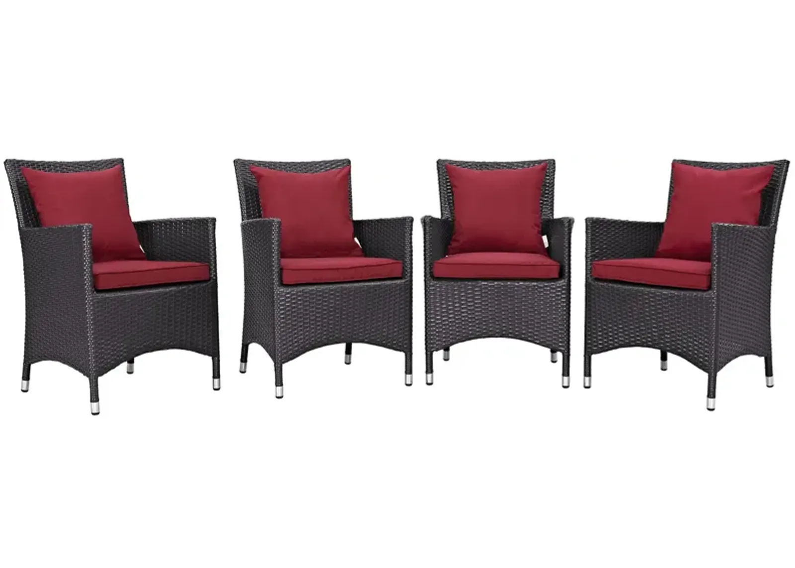 Convene 4 Piece Outdoor Patio Dining Set