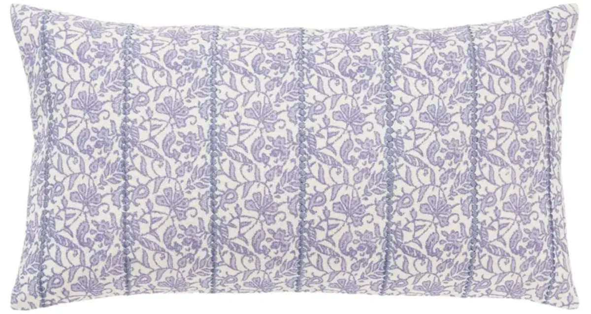 botanical  purple Pillow