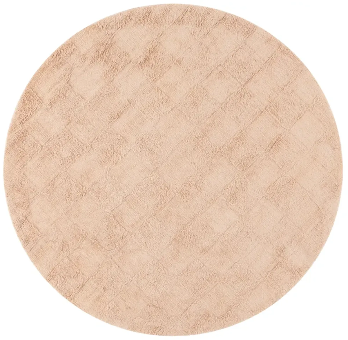 EASY CARE Hand Tufted 6' x 6' Round area rug