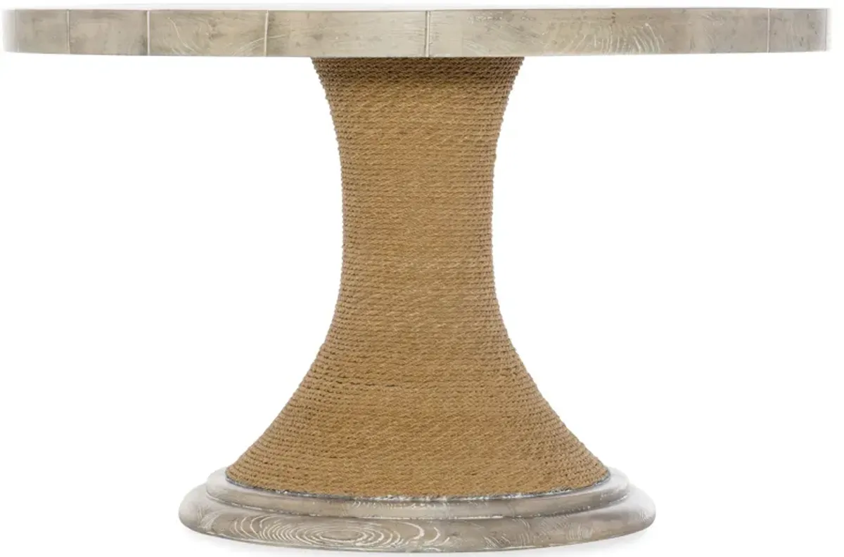 Amani 48in Round Pedestal Dining Table