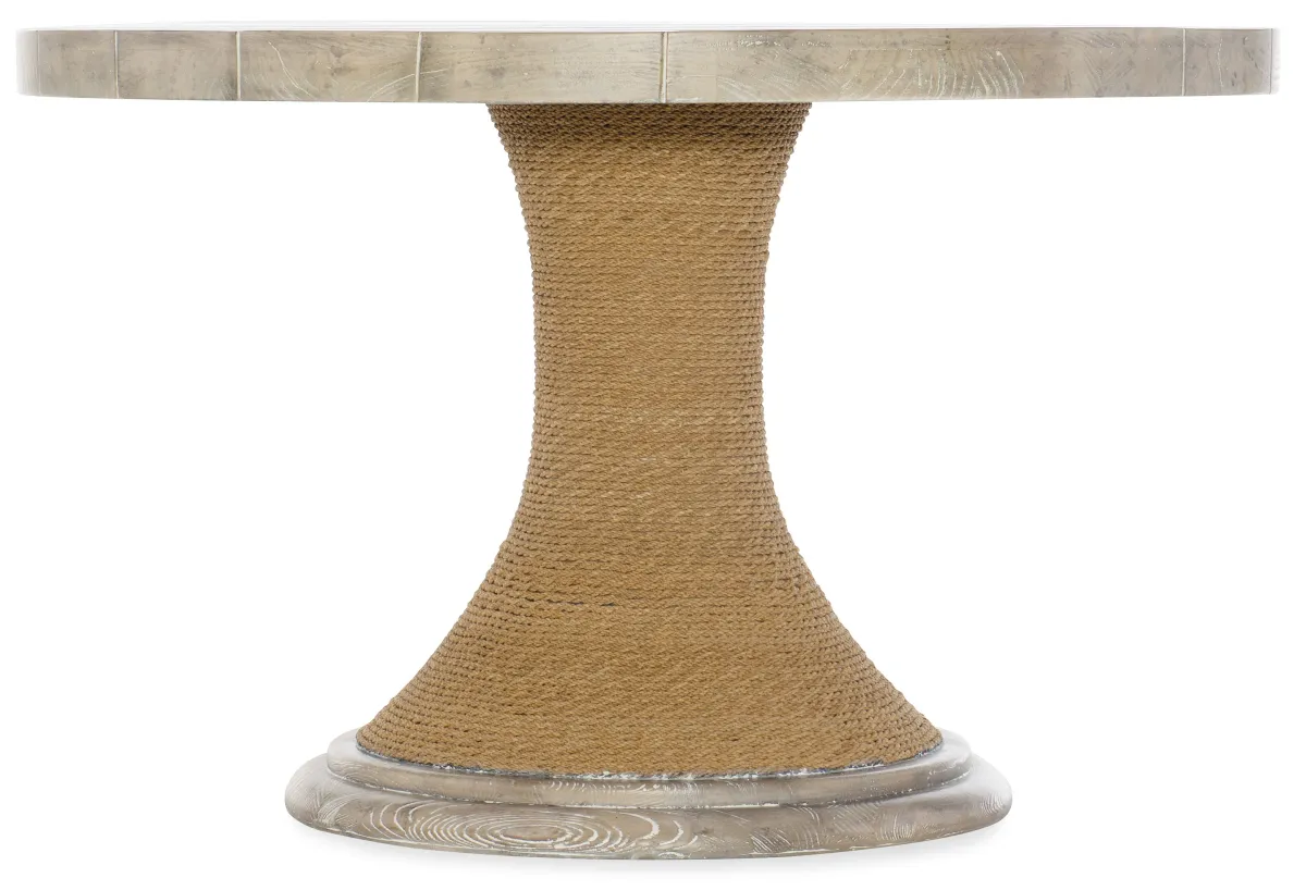 Amani 48in Round Pedestal Dining Table