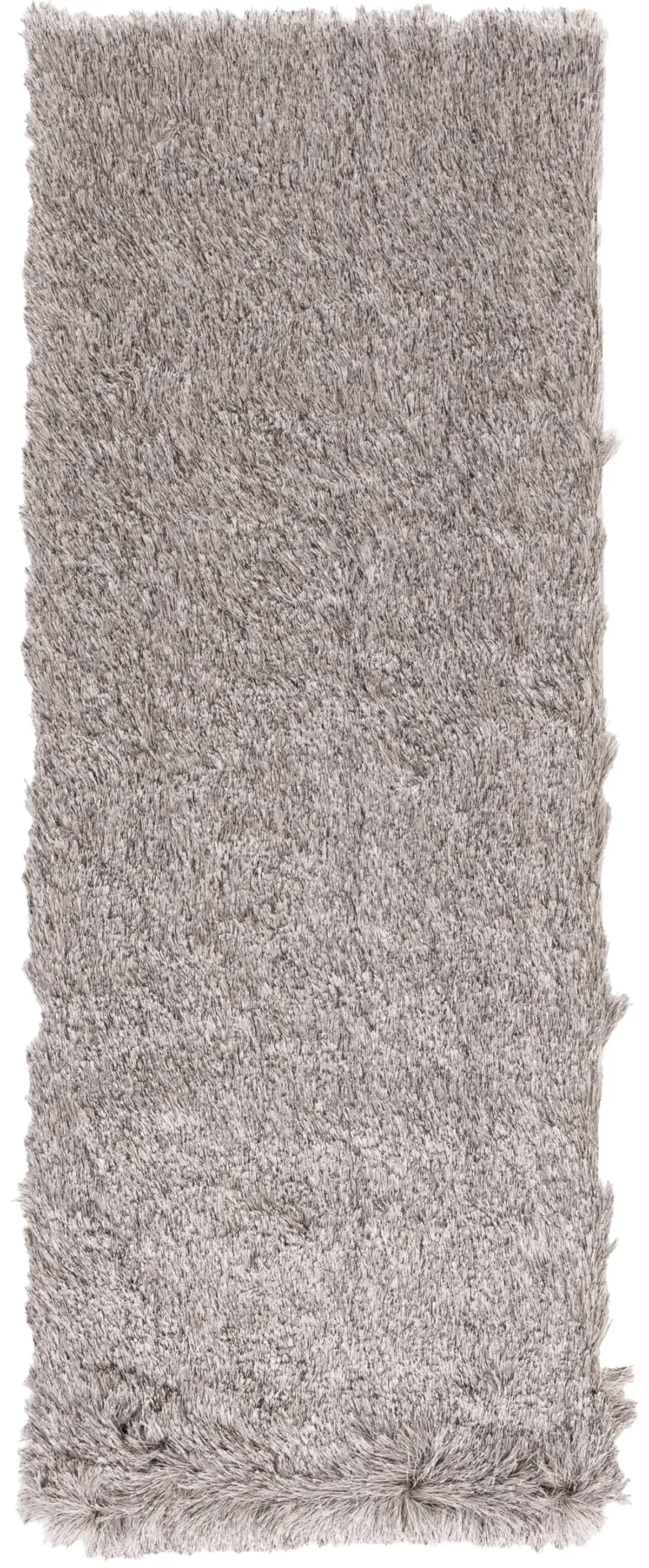 PARIS SHAG Brown 2'-3' X 10' Runner Rug