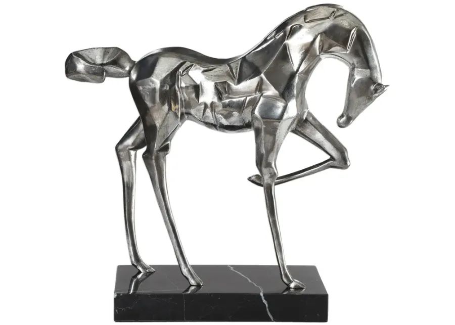 Phoenix Horse Sculpture