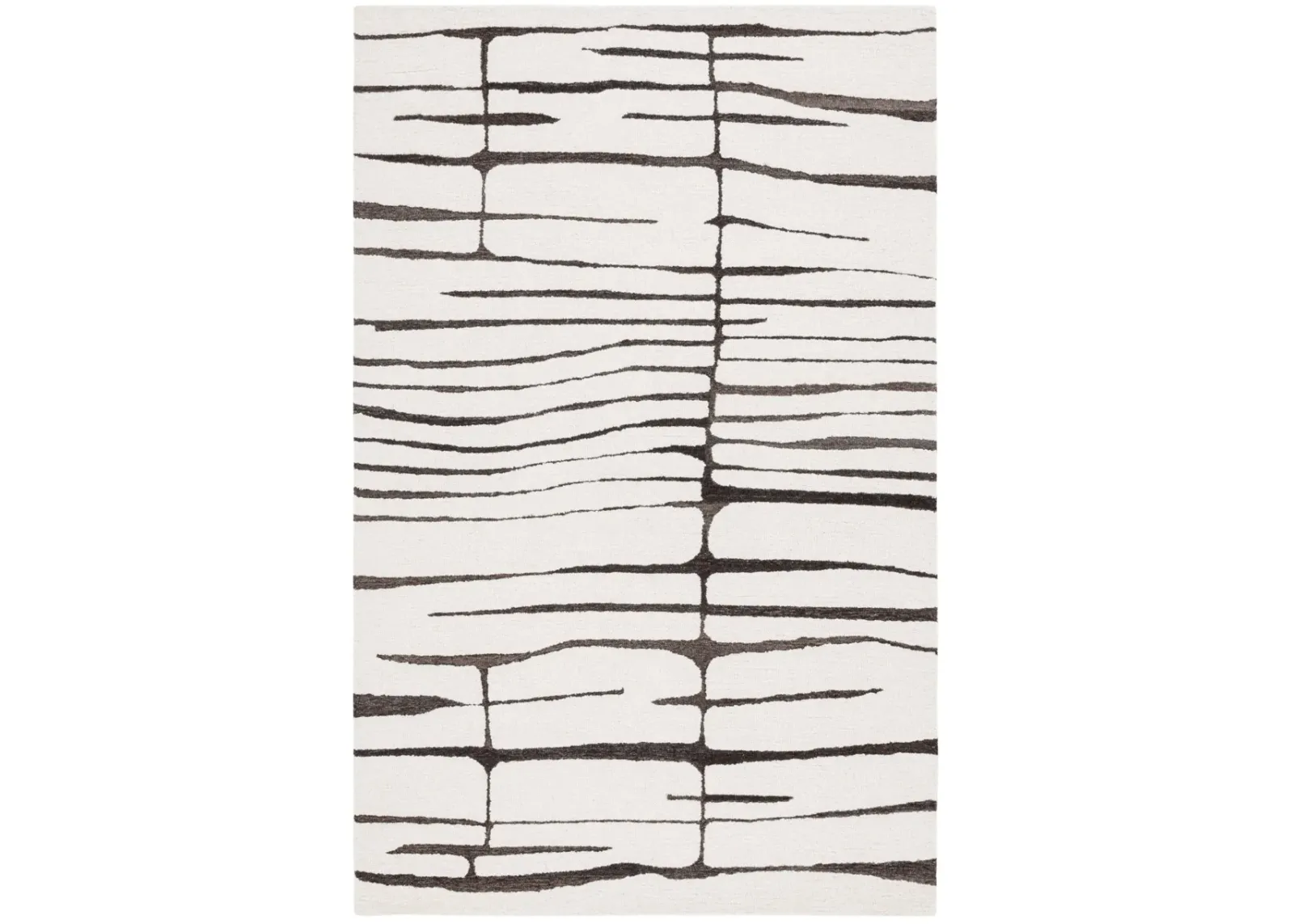 EBONY 406 IVORY  3' x 5' Small Rectangle Rug